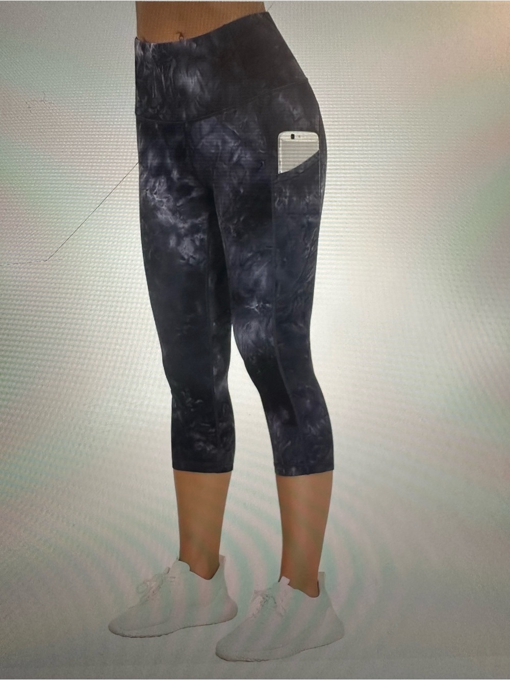 THE GYM PEOPLE Women's Thick High Waist Capris Yoga Pants Workout Leggings